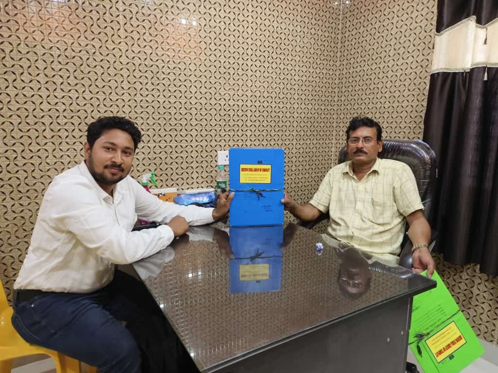 Shining Group owner with Client